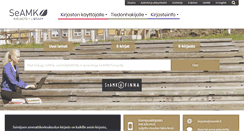 Desktop Screenshot of kirjasto.seamk.fi